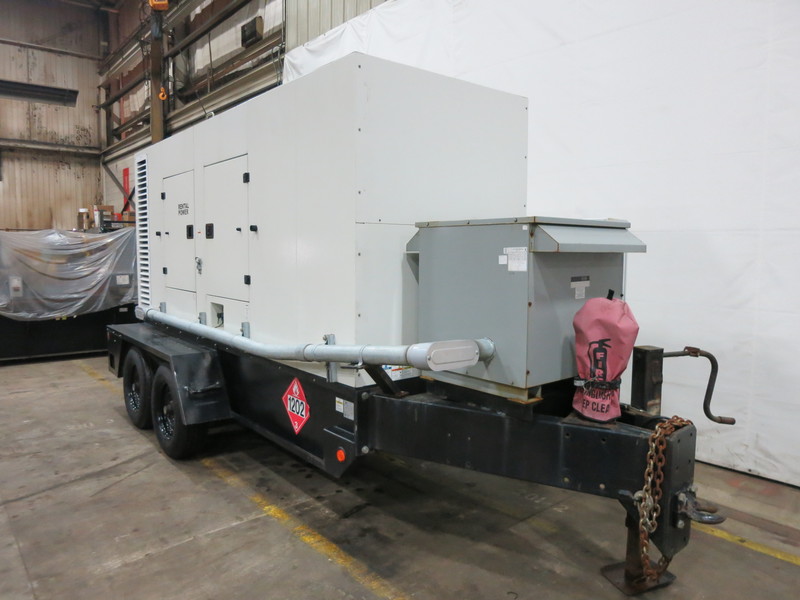 Used Doosan / Cummins G290 Rental Grade Diesel Generator, 4254 Hrs EPA Tier 3 Flex