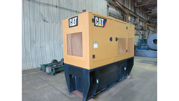 Used Caterpillar D80-4 Diesel Generator, 115 hrs