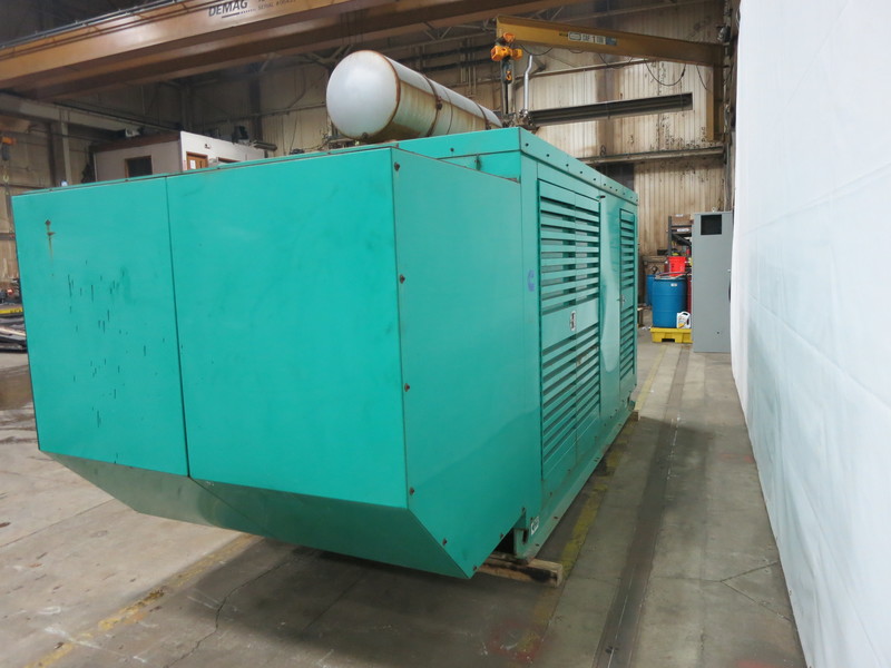 Used Cummins GTA14G2 Natural Gas Generator, 115 Hrs