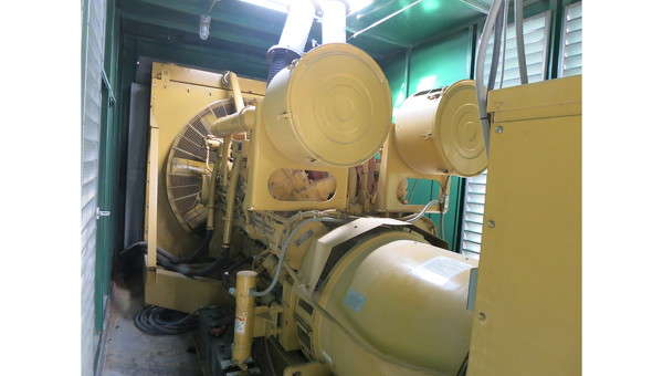 Used Caterpillar 3512B Diesel Generator, 962 Hrs