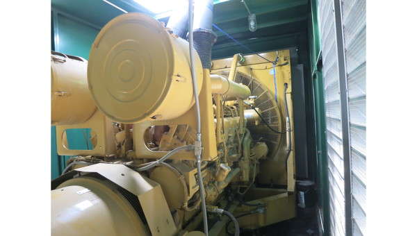 Used Caterpillar 3512B Diesel Generator, 962 Hrs