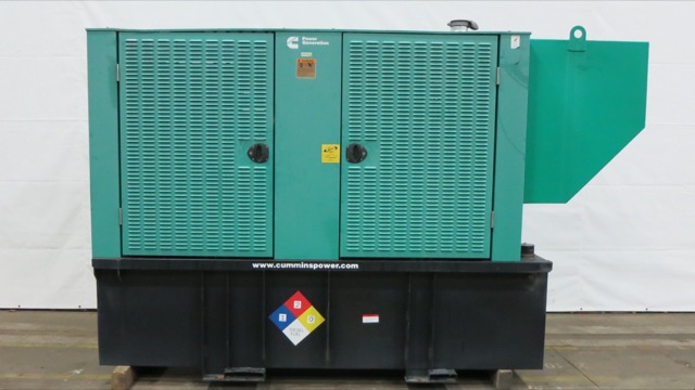 Used Cummins DSGAB Diesel Generator, EPA Tier 3, 294 Hrs