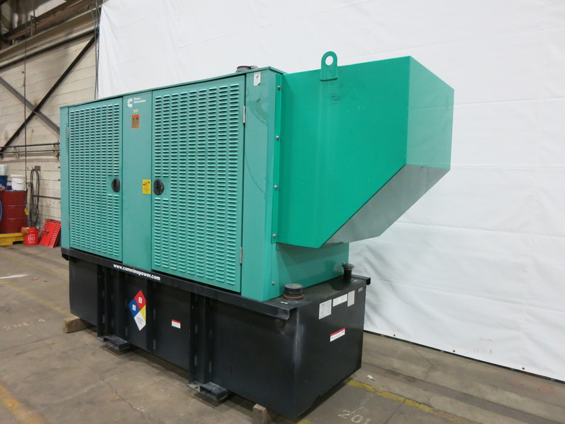 Used Cummins DSGAB Diesel Generator, EPA Tier 3, 294 Hrs