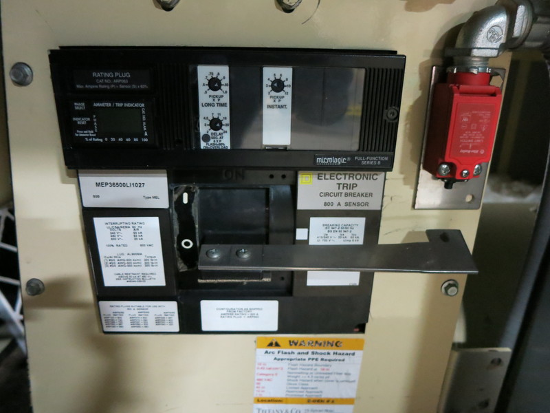 Used Kohler 400REOZD Diesel Generator, 881 Hrs