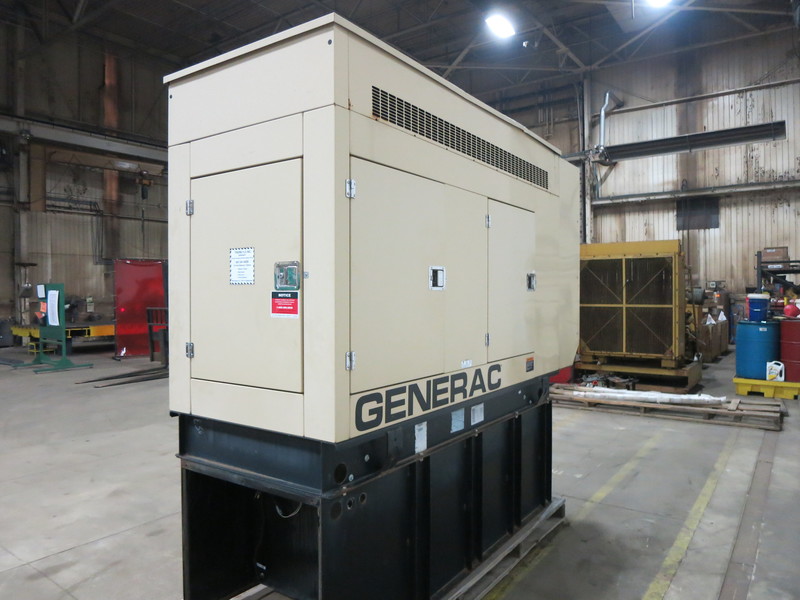 Used Generac SD060 Diesel Generator, 496 Hrs
