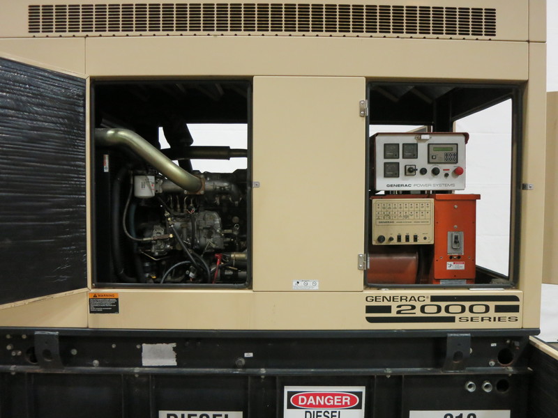 Used Generac SD060 Portable Diesel Generator, 508 Hrs
