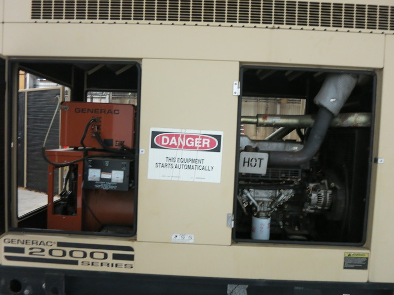 Used Generac SD060 Portable Diesel Generator, 508 Hrs