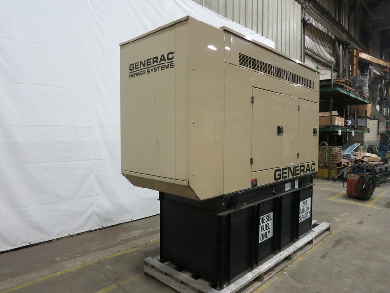 Used Generac 4D34-T Diesel Generator