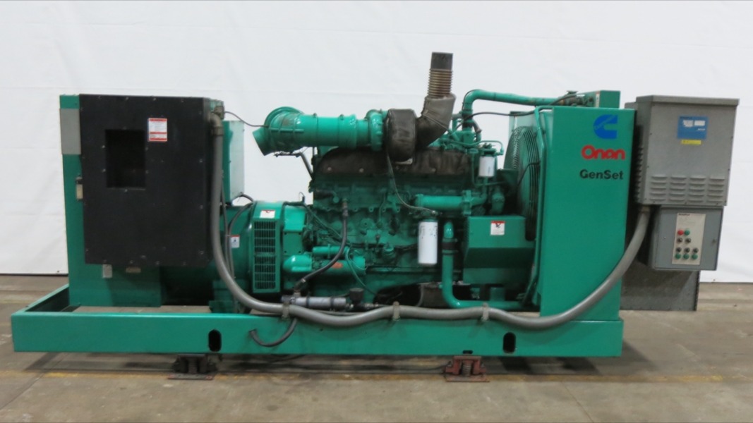Used Cummins 275DFBF Diesel Generator, 422 Hrs