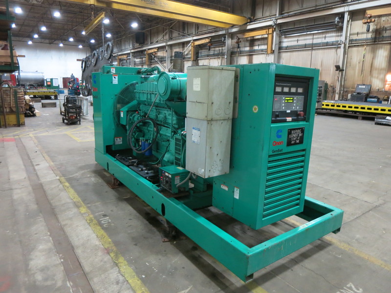 Used Cummins 275DFBF Diesel Generator, 422 Hrs