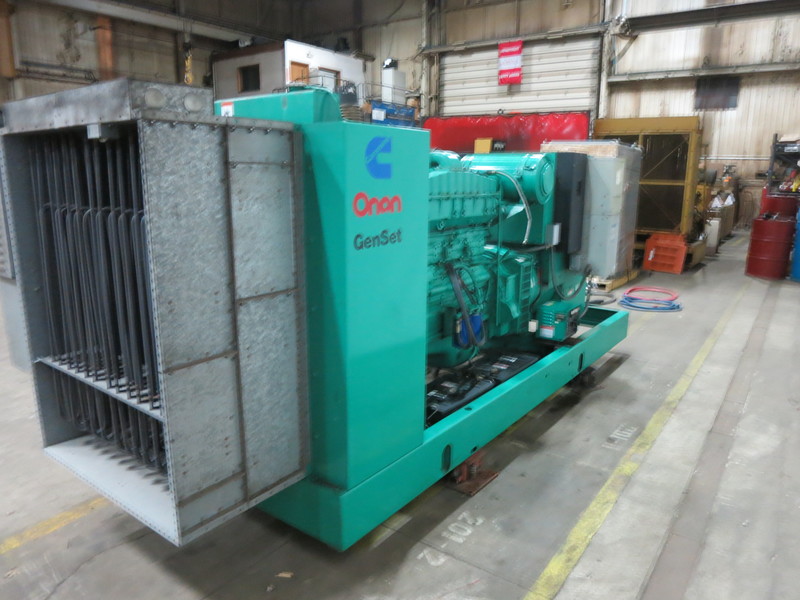 Used Cummins 275DFBF Diesel Generator, 422 Hrs