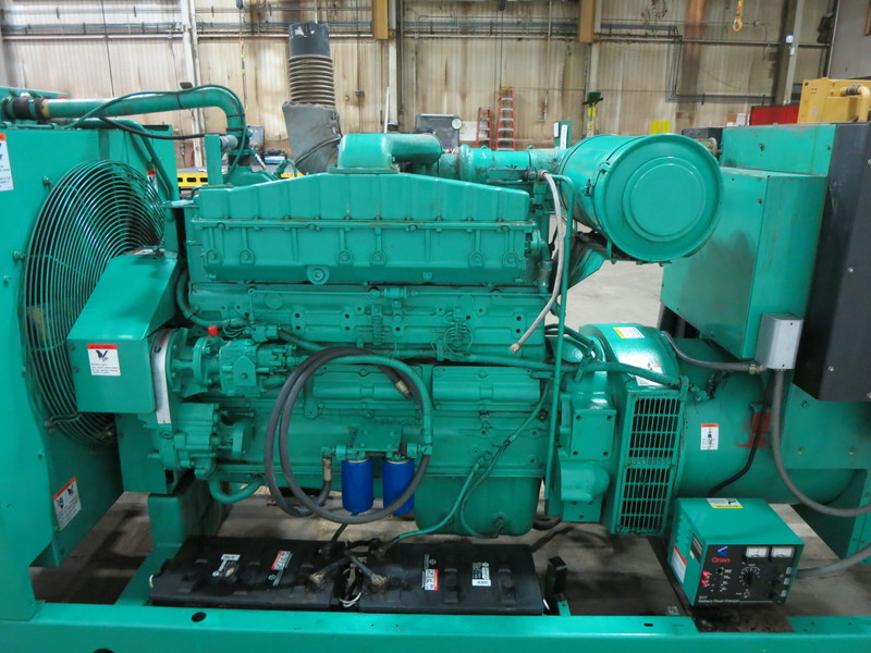 Used Cummins 275DFBF Diesel Generator, 422 Hrs