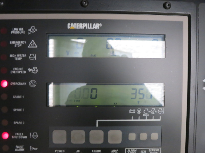 Used Caterpillar 3412 Diesel Generator, 352 Hrs