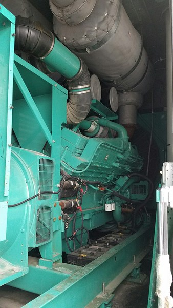 Used Cummins 1500DFMB Diesel Generator, 440 Hrs