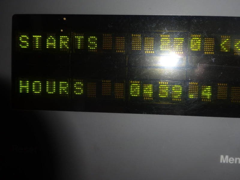 Used Cummins 1500DFMB Diesel Generator, 440 Hrs