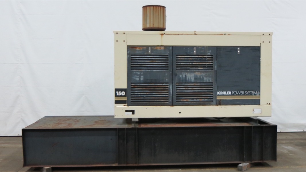 Used Kohler 150ROZJ81 Diesel Generator, 540 Hrs