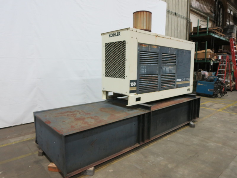 Used Kohler 150ROZJ81 Diesel Generator, 540 Hrs