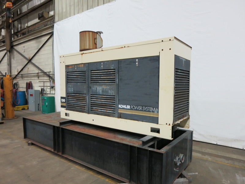 Used Kohler 150ROZJ81 Diesel Generator, 540 Hrs