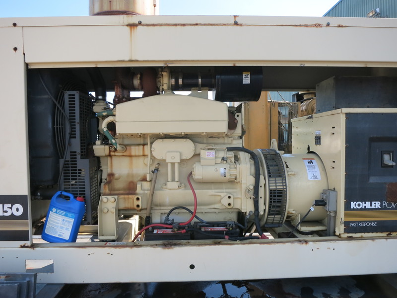 Used Kohler 150ROZJ81 Diesel Generator, 540 Hrs
