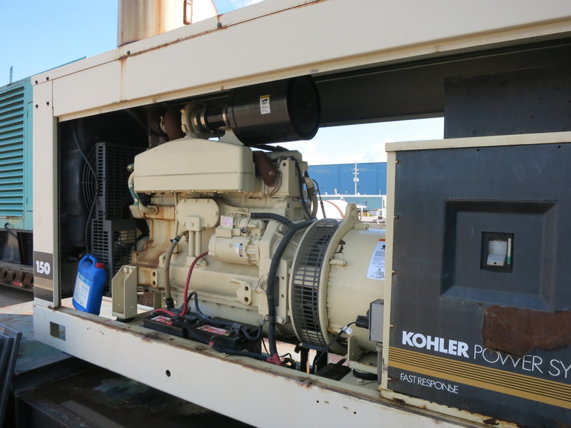 Used Kohler 150ROZJ81 Diesel Generator, 540 Hrs