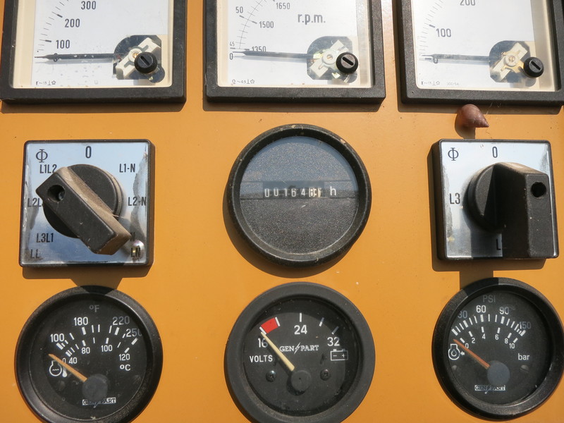 Used Caterpillar D150P6 Diesel Generator, 165 Hrs