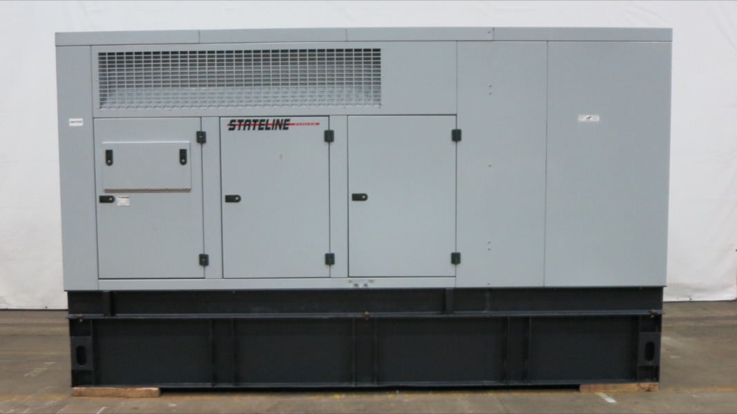 Used Stateline Power / John Deere 6090HF485 Diesel Generator, 34 Hrs