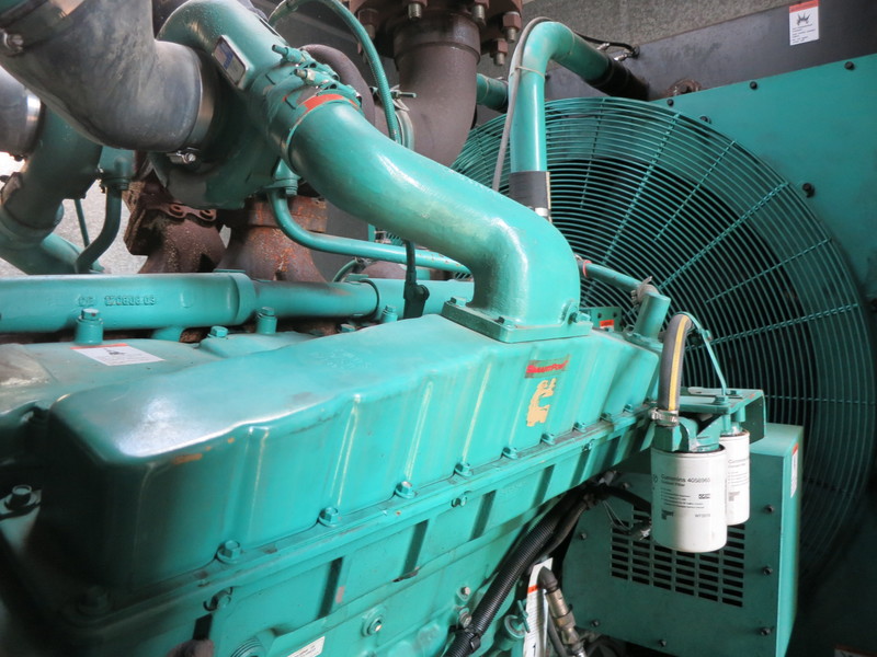 Used Cummins 600DFGB Diesel Generator, 325 Hrs