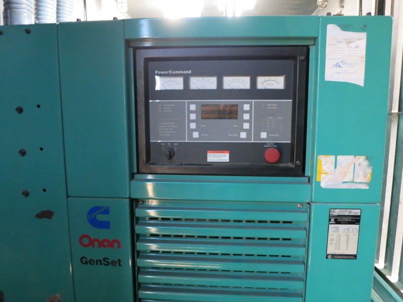 Used Cummins 600DFGB Diesel Generator, 325 Hrs