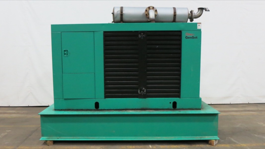 Used Cummins 6CTA 8.3L engine Diesel Generator, 1024 Hrs