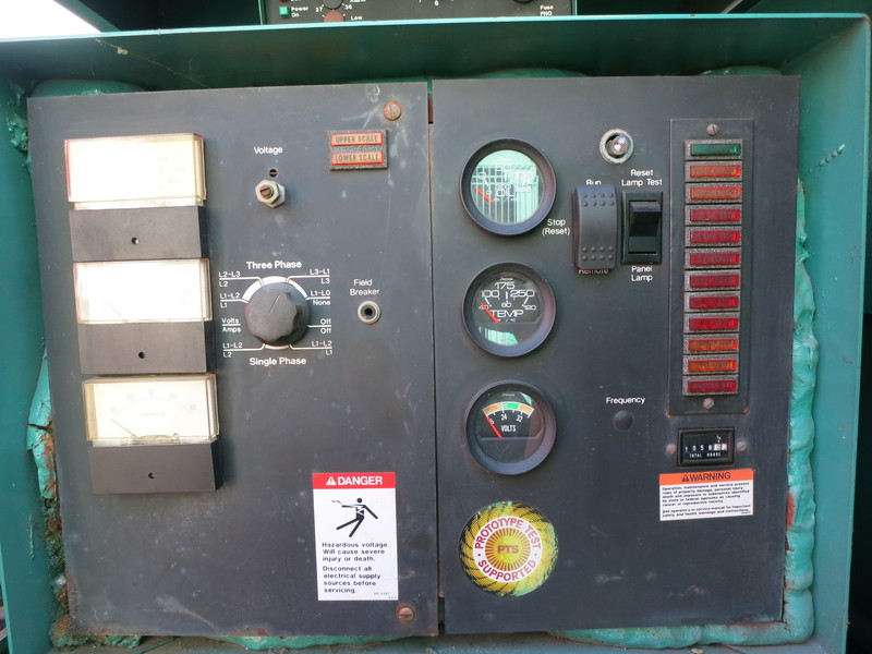 Used Cummins 6CTA 8.3L engine Diesel Generator, 1024 Hrs