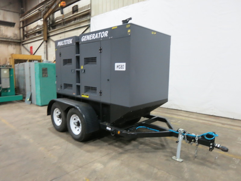 New Multitek MG80 Rental Grade Diesel Generator