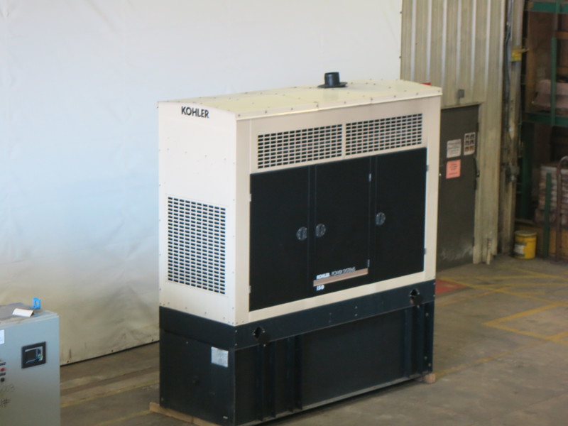 Used Kohler 150REOZJD Diesel Generator, 283 Hrs