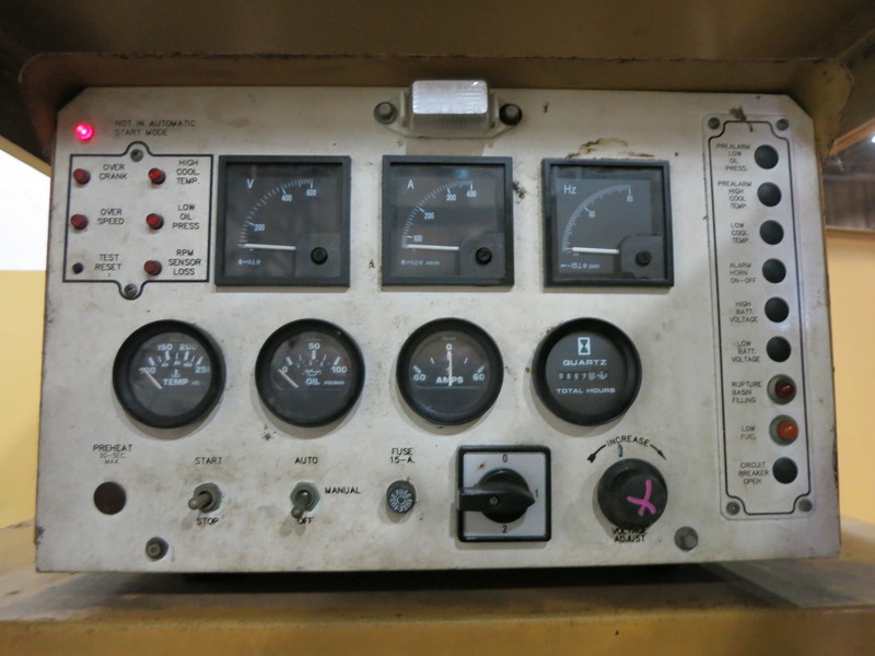 Used Caterpillar 3208 Diesel Generator, 667 Hrs