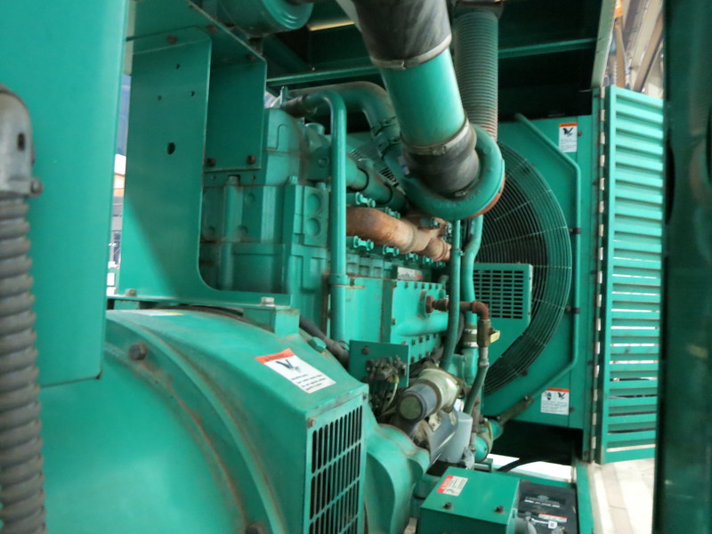 Used Cummins 500DFED Diesel Generator, 1213 Hrs