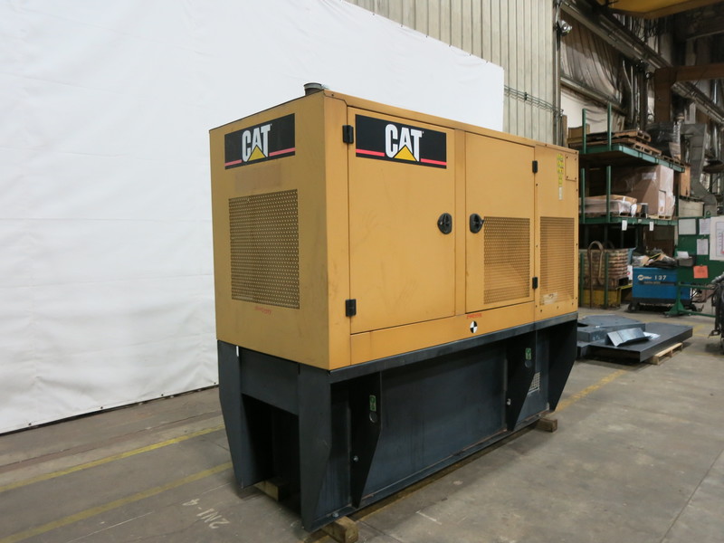 Used Caterpillar D100-4 Diesel Generator, 258 Hrs