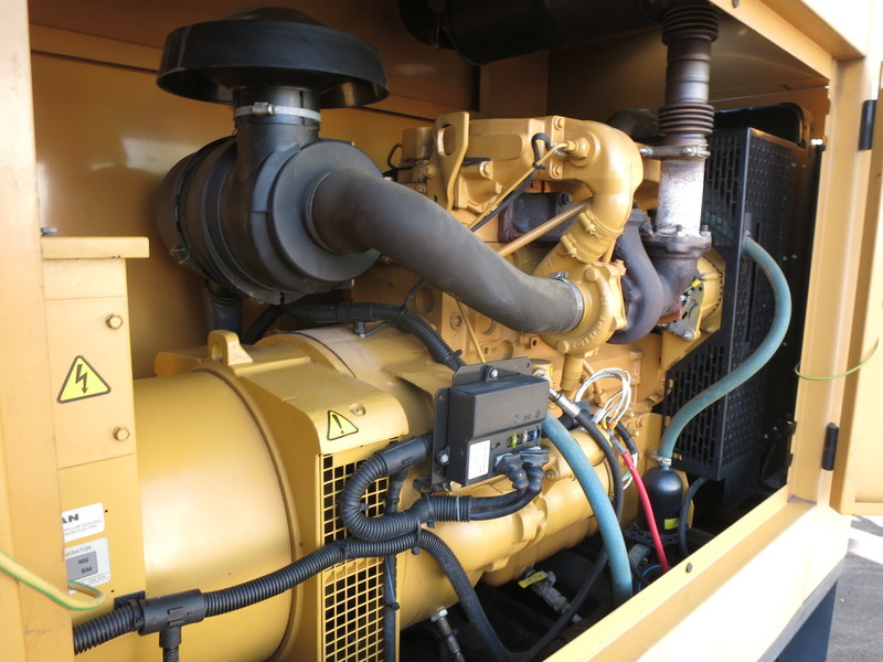 Used Caterpillar D75-P3 Diesel Generator, 62 Hrs