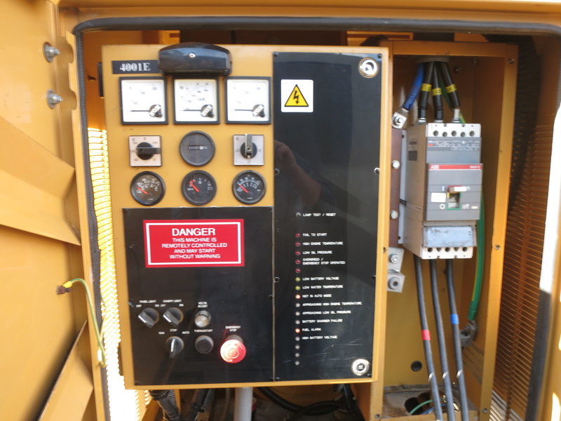 Used Caterpillar D75-P3 Diesel Generator, 62 Hrs