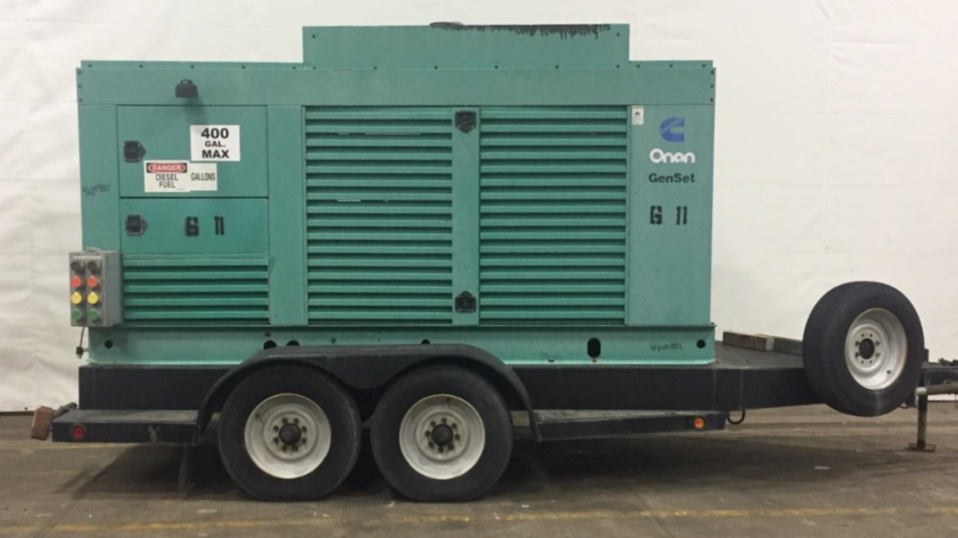 Used Cummins DQBB Portable Diesel Generator, 50 Hrs