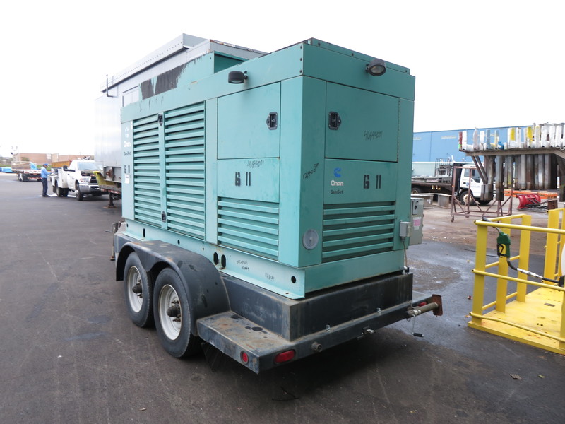 Used Cummins DQBB Portable Diesel Generator, 50 Hrs