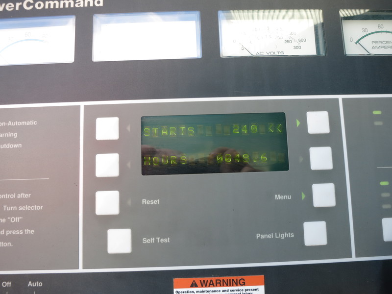 Used Cummins DQBB Portable Diesel Generator, 50 Hrs