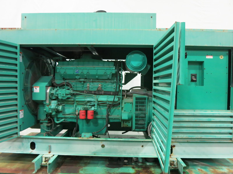 Used Cummins DFCE NTA855-G5 Diesel Generator, 415 Hrs