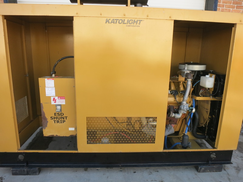 Used Katolight N100FPG4 Natural Gas Generator, 277 Hrs