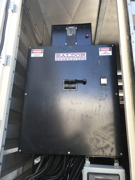 Used Baldor IDLC1600-M Diesel Generator, Low Hrs