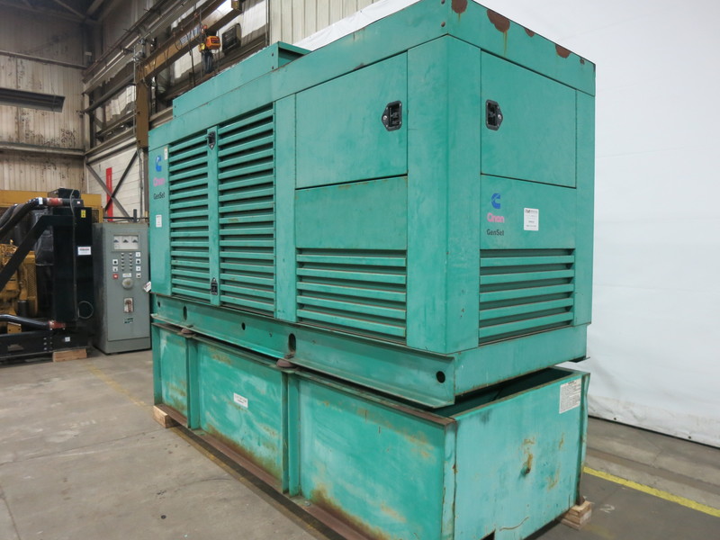 Used Cummins DFAC Diesel Generator, 159 Hrs