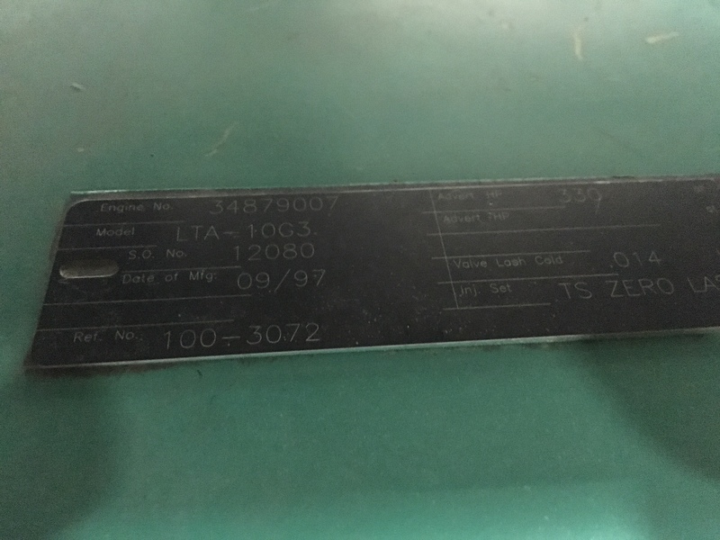 Used Cummins 200DFAB Diesel Generator, 189 Hrs