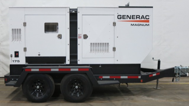 New Generac MMG175 Rental Grade Diesel Generator, 0 Hrs, EPA Tier 4i