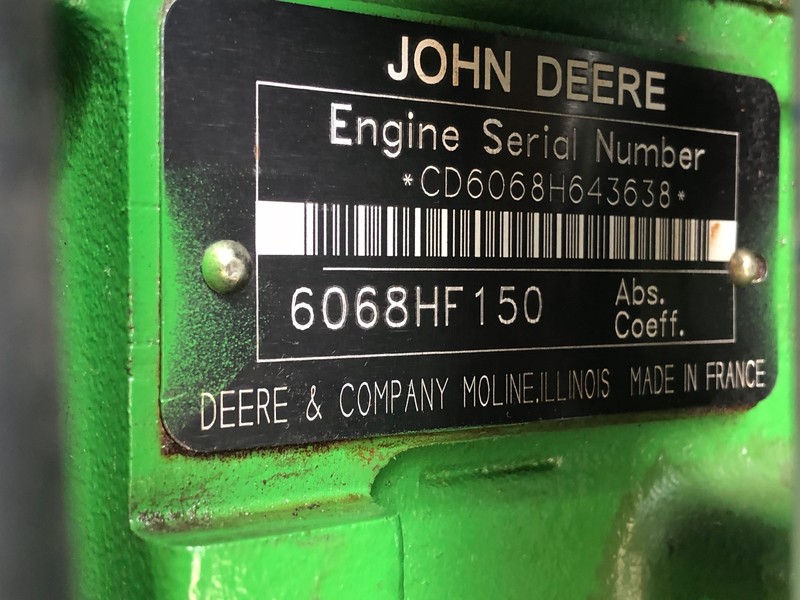 Used SDMO / John Deere  6068HF150 Diesel Generator, 403 Hrs