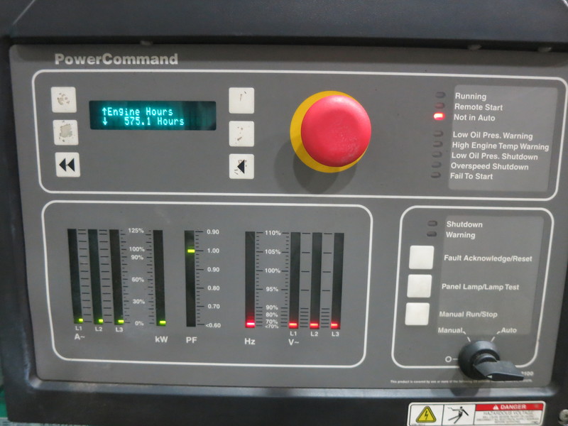 Used Cummins DFLE KTA50-G9 Diesel Generator, 575 Hrs