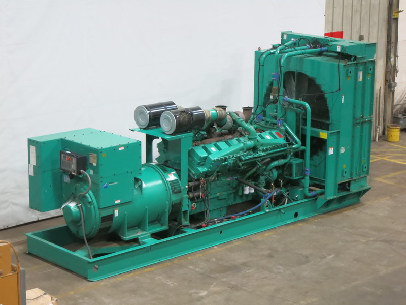 Used Cummins DFLE KTA50-G9 Diesel Generator, 575 Hrs