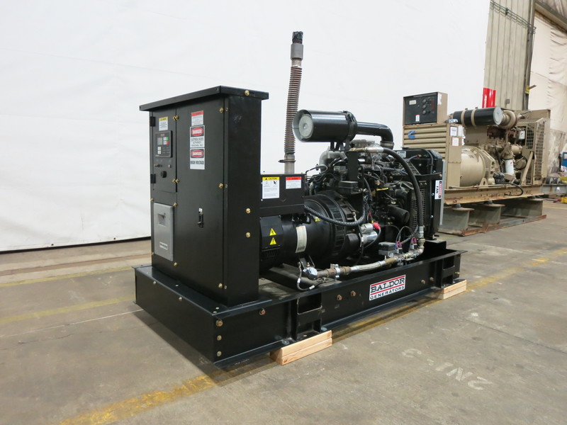 Used Baldor IGLC35-2GU Natural Gas Generator, 74 Hrs